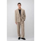 Antioch Bej Relaxed Fit Erkek Blazer Ceket - S