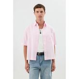 Antioch Pembe Boxy Fit Erkek Gömlek - XL