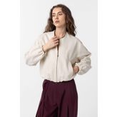 Antioch Taş Crop Kadın Bomber Mont