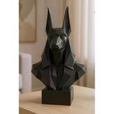 Anubis Büstü Figürlü Dekoratif Biblo