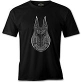 Anubis Siyah Erkek Tshirt - L