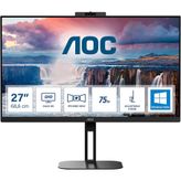 AOC Q27V5CW/BK 27 inç 75Hz 1ms Pivot Monitör