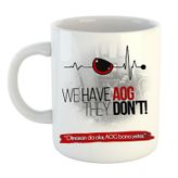 AOG #4 Logo Baskılı Porselen Kupa Bardak