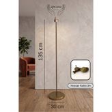 APCASADECOR Sade Metal Lambader Ayağı