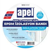 Apel Kapı Pencere İzolasyon Bandı 5M - Beyaz