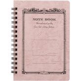 Apica CD Twin Ring A6 Defter Peach Çizgili - Pembe