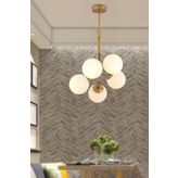 Apliqa 5'li Artel Eskitme Salon Avize