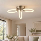 Apliqa Honos 3Lu Krom Plafonyer Led Avize