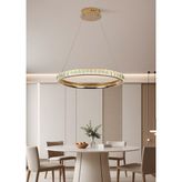 Apliqa Luca 60 Lık Gold Ledli Avize