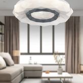 Apliqa Paris Tekli Beyaz 3 Renkli 37 Watt Ledli Avize