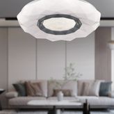 Apliqa Paris Tekli Beyaz 3 Renkli 61 Watt Ledli Avize