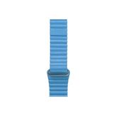 Apple Deri Mavi Saat Kordonu, 42,44,45,49 Mm