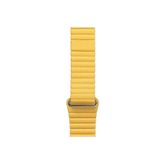 Apple Deri Sarı Saat Kordonu, 38,40,41 Mm