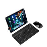 APPLE IPAD 5.Nesil A1822-A1823 9.7'' Tablet için Uyumlu Slim Şarjlı Bluetooth Klavye ve Mouse Seti