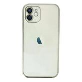 Apple İphone 11 Kılıf Razer Lensli Silikon - Gümüş