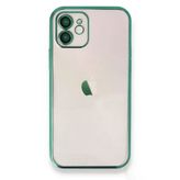 Apple İphone 11 Kılıf Razer Lensli Silikon - Yeşil