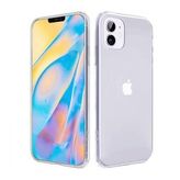 Apple iPhone 12 6.1'' 2.0 MM Korumalı Silikon Kılıf Şeffaf