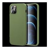 Apple iPhone 12 Pro 6.1'' İnce Mat Silikon Kılıf Yeşil