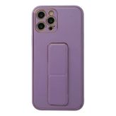 Apple İphone 12 Pro Kılıf Coco Deri Standlı Kapak - Lila