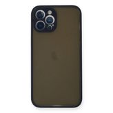 Apple İphone 12 Pro Max Kılıf Montreal Silikon Kapak - Lacivert