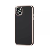 Apple İphone 13 Kılıf Bark Silikon Kapak Siyah