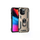 Apple İphone 13 Pro Kılıf Sofya Yüzüklü Silikon Kapak - Gold