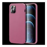 Apple iPhone 13 Pro Max 6.7'' İnce Mat Silikon Kılıf Pembe