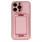 Apple İphone 13 Pro Max Kılıf Coco Elit Kapak - Pembe