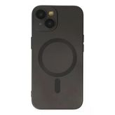 Apple İphone 14 Plus Kılıf Moshi Lens Magneticsafe Silikon - Siyah