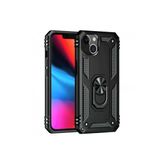 Apple İphone 14 Plus Kılıf Sofya Yüzüklü Silikon Kapak - Siyah
