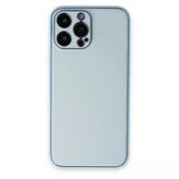 Apple İphone 14 Pro Kılıf Coco Deri Silikon Kapak - Sky Blue
