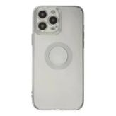 Apple İphone 14 Pro Max Kılıf Santa Lens Silikon - Şeffaf