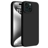 Apple Iphone 15 Plus Uyumlu Kılıf First Silikon - Siyah