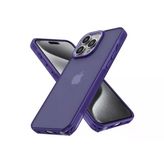Apple İphone 15 Pro Kılıf Elegant Kapak - Derin Mor