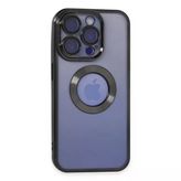 Apple İphone 15 Pro Kılıf Slot Silikon - Siyah