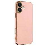 Apple İphone 16 Kılıf Volet Silikon - Pembe