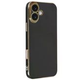 Apple İphone 16 Kılıf Volet Silikon - Siyah