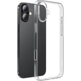 Apple iPhone 16 Plus Kılıf Süper Silikon Kılıf Kapak - Şeffaf