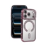 Apple İphone 17 Pro Max Joke Simli Magneticsafe Kılıf - Pembe
