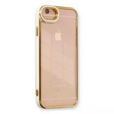 Apple İphone 6 Kılıf Liva Lens Silikon - Beyaz