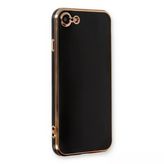 Apple İphone 7 Kılıf Volet Silikon - Siyah