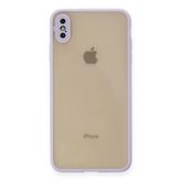 Apple İphone X Kılıf Montreal Silikon Kapak - Mor