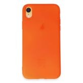 Apple İphone Xr Kılıf First Silikon - Parlak Turuncu