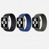 Apple Watch 38mm KRD-32 Sağlam Hasır Örgü Medium Kordon