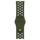 Apple Watch Series SE 44 MM Fileli Kordon Haki-Siyah