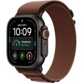 Apple Watch Ultra 4 GPS + Cellular 49 mm Siyah Titanyum Kasa Alpine Loop Burgonya Akıllı Saat