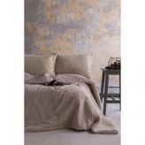 Aprıcıtas Basıc Softly Yorgan Set Ekru Cıft Kısılık