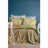 Apricitas Home Bambu Freely Olive Tek Kisilik Pike Set %100 Pamuk
