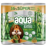 Aqua Bambu 16'lı Kağıt Havlu