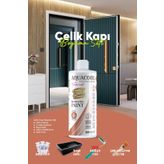 Aquacool Trend Çelik Kapı Boyama Seti 3012 Bej Kızıl